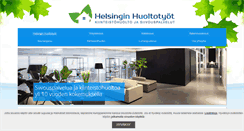 Desktop Screenshot of helsinginhuoltotyot.fi